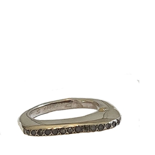 Rosa Maria - Rosa Maria Milo ring black diamonds