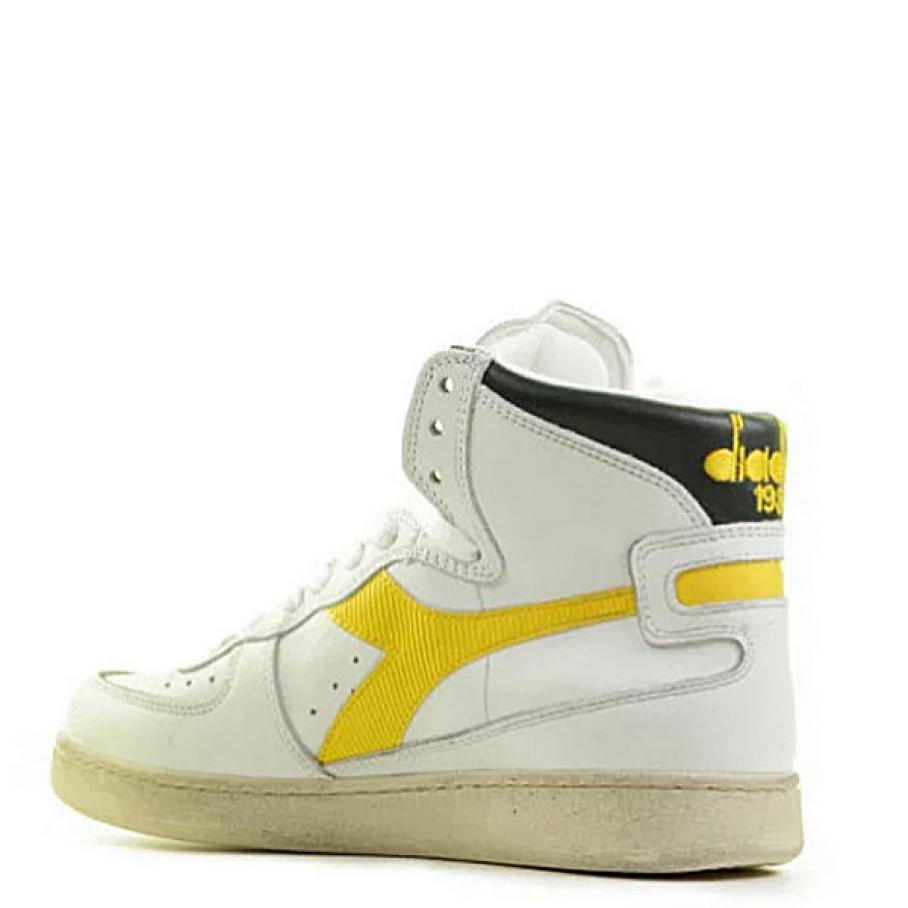 diadora heritage mi basket used black