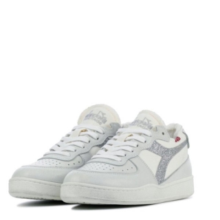 Diadora Heritage - Diadora sneaker Mi basket row canv sil