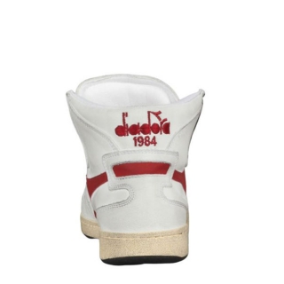 Diadora Heritage - Diadora sneaker Mi basket used white red