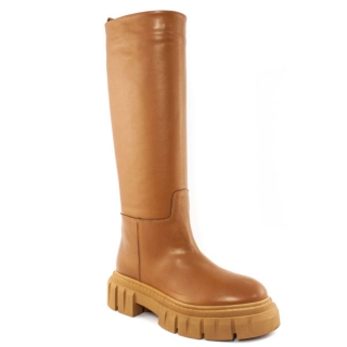 LUUKS - LUUKS Cognac high boot