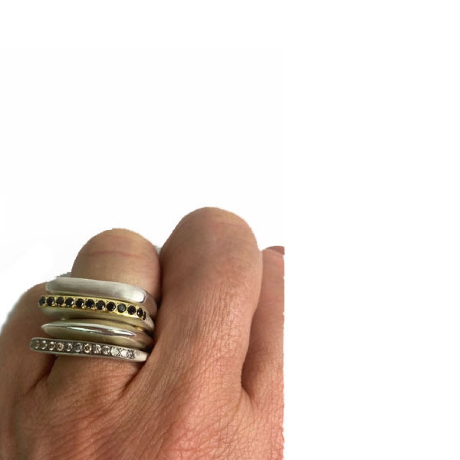 Rosa Maria - Rosa Maria MAKA ring silver/gold