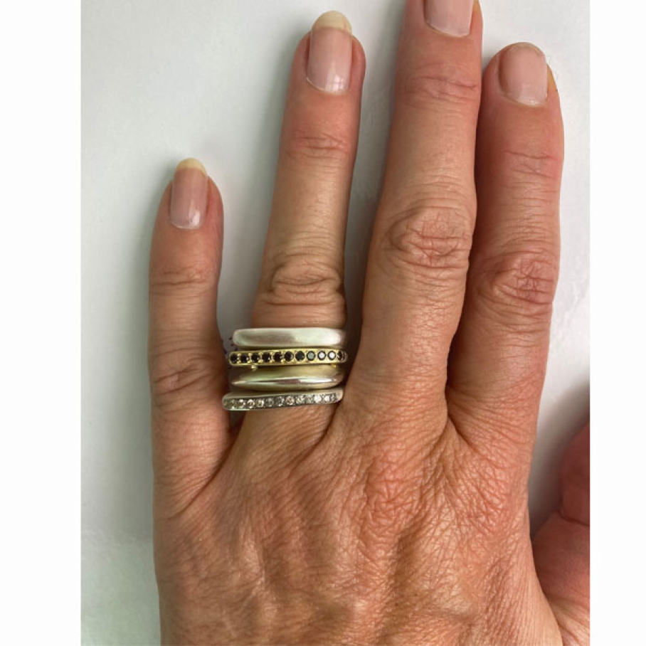 Rosa Maria - Rosa Maria MAKA ring silver/gold
