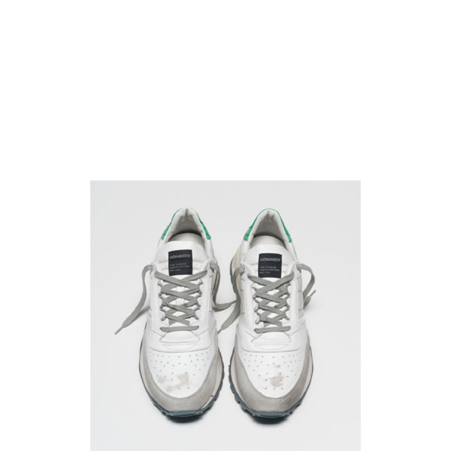 Hidnander - Hidander sneaker Tenkei sport white green