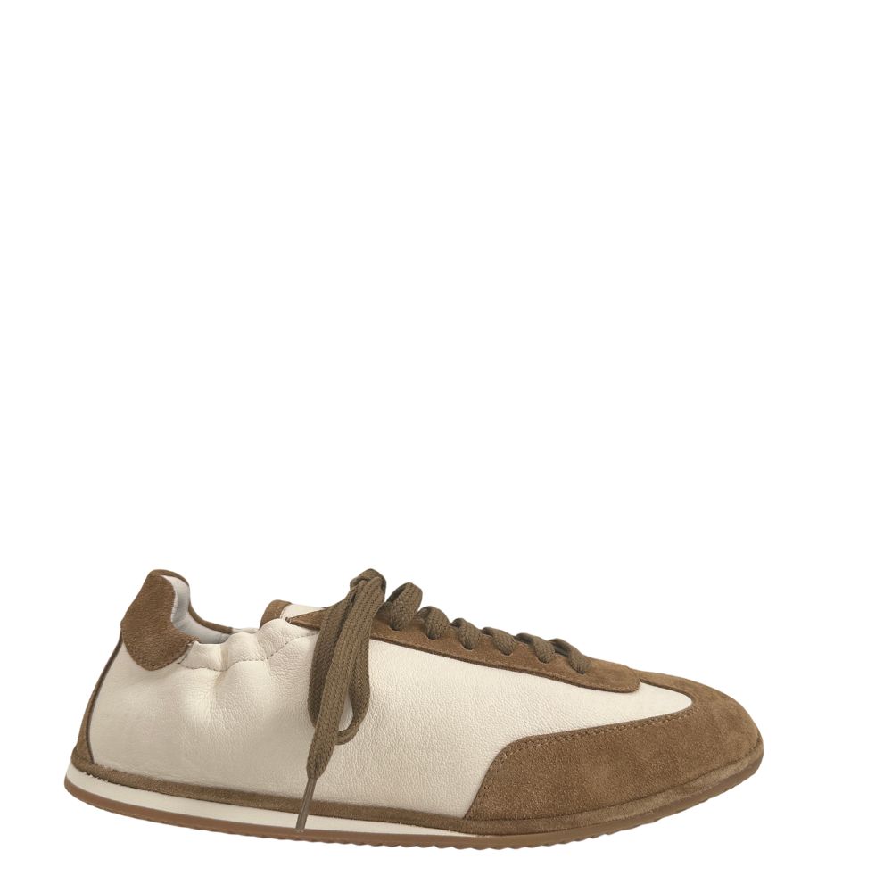 Elia Maurizi Carmen sneaker caramel wit