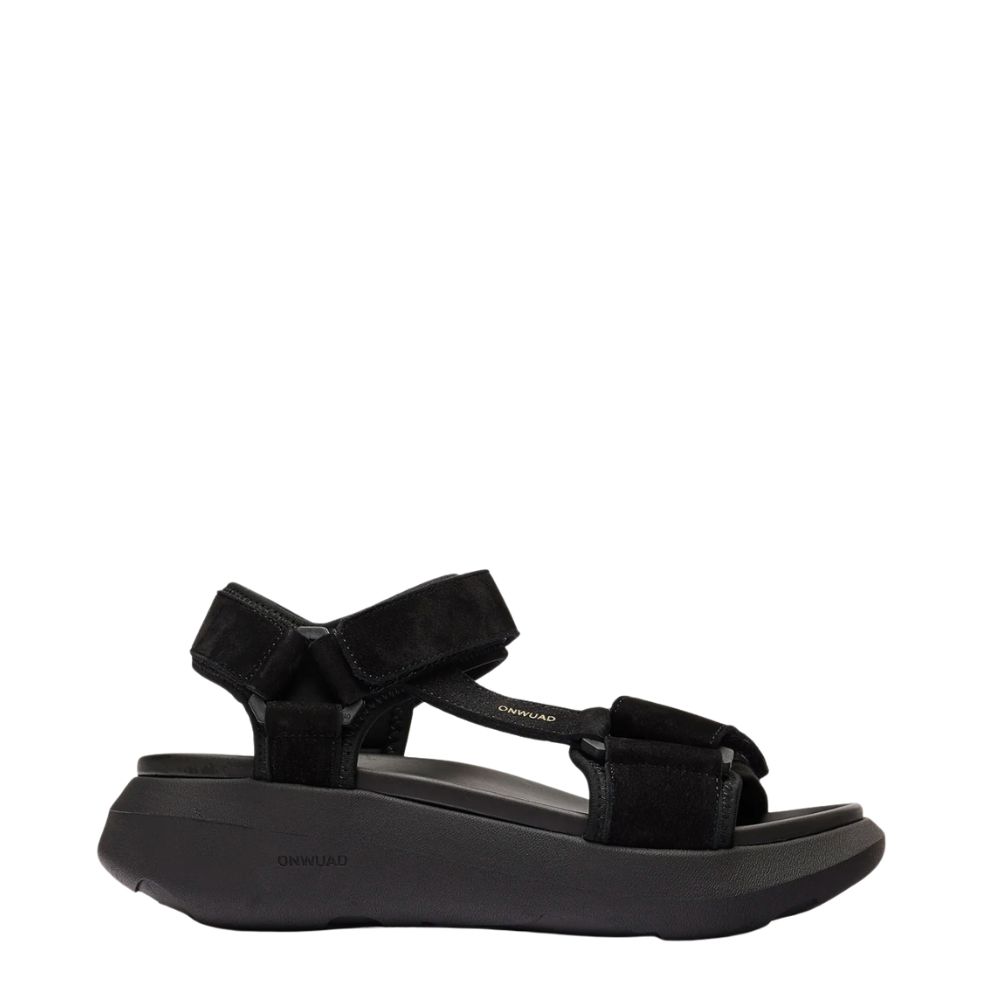 Onwuad Schon Tech Black suede