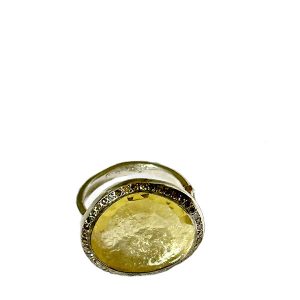 Rosa Maria Fidji Ring mit Zitronenquarz