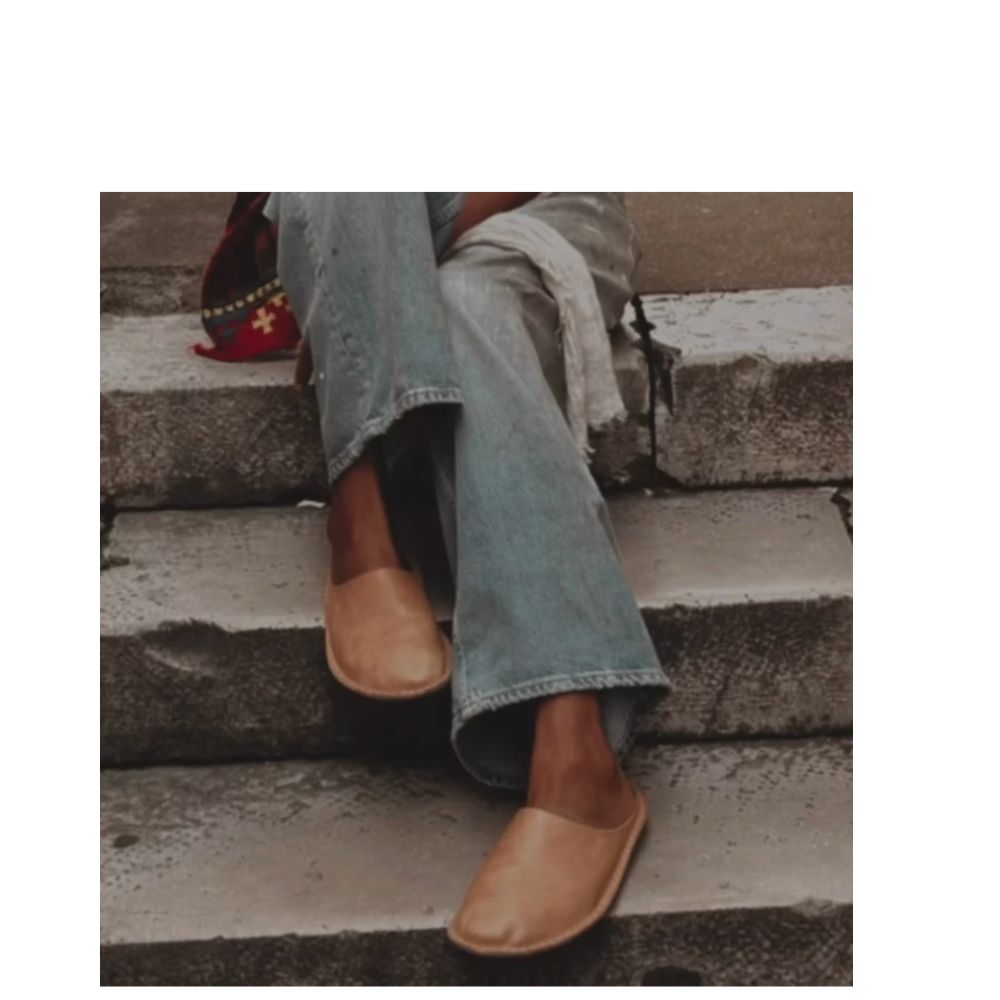 VIBAe Roma slipper Fawn tan - Afbeelding 3