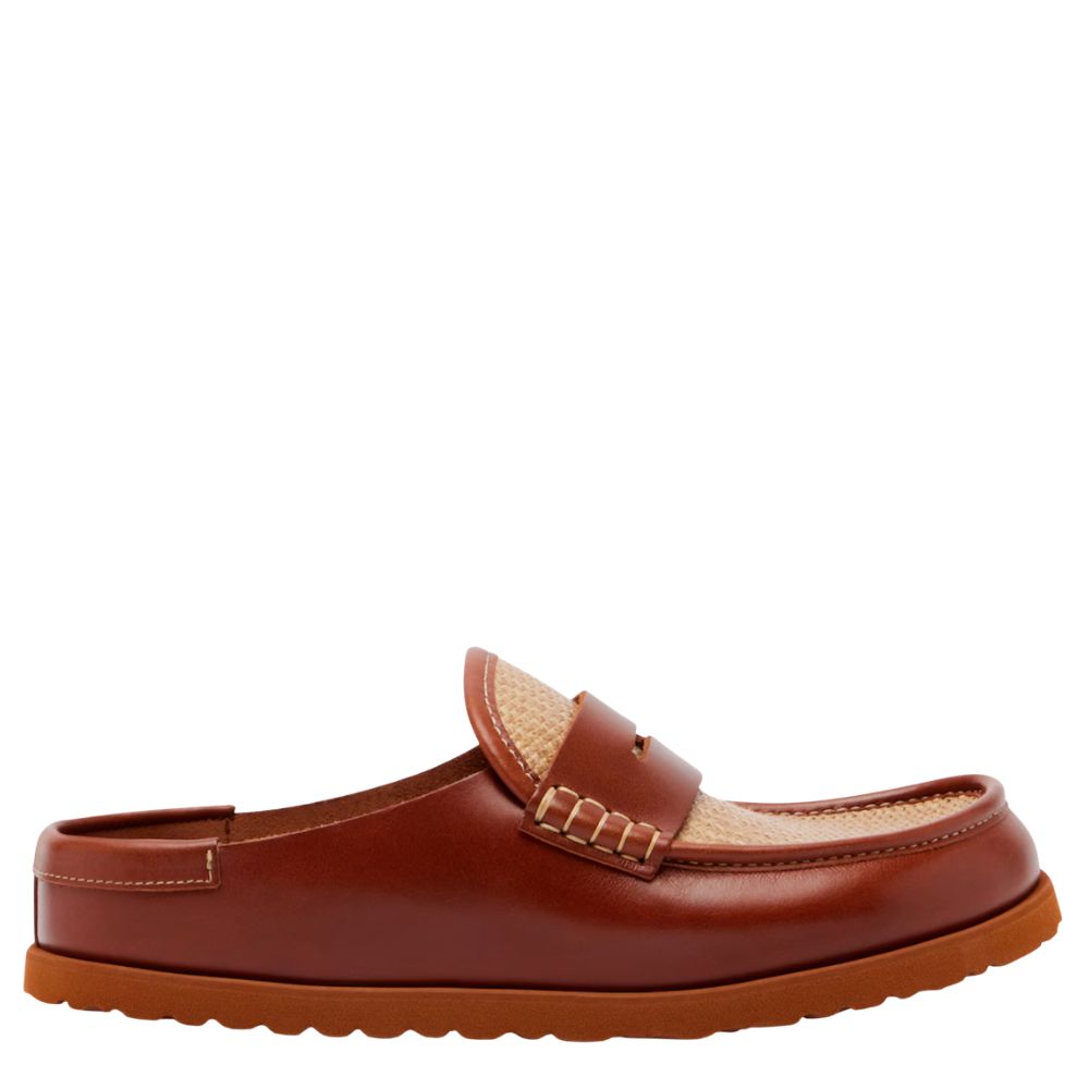 Birkenstock 1774 Napels raffia ginger brown