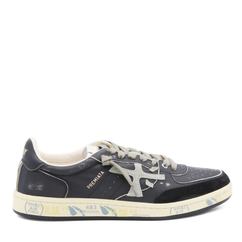 Premiata black BasketClay sneaker heren