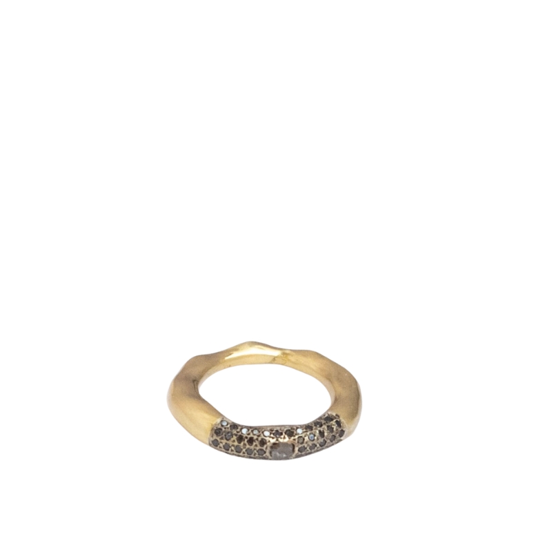 Rosa Maria koperen Sei ring met diamanten - Afbeelding 5