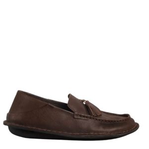 VIBAe Tribeca Leather Loafer Cocoa Brown