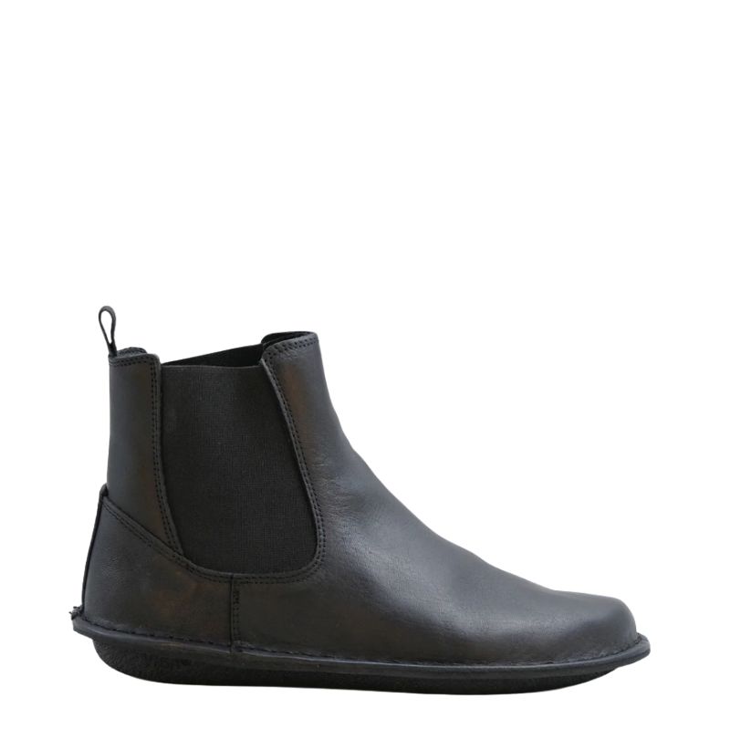 VIBAe Helsinki boot zwart leer