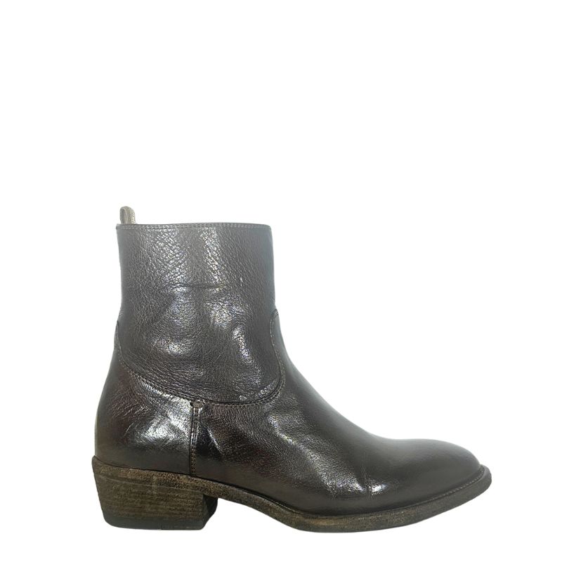 Officine Ctreative Sonegal 003 bruine leren enkellaars dames