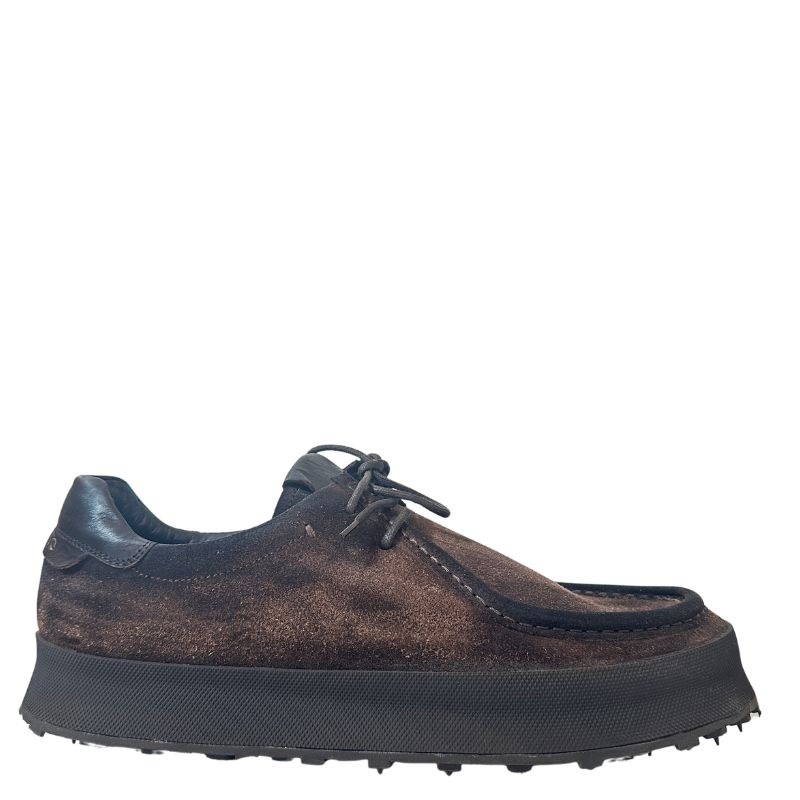 Shoto 2462 boatsneaker bruin heren